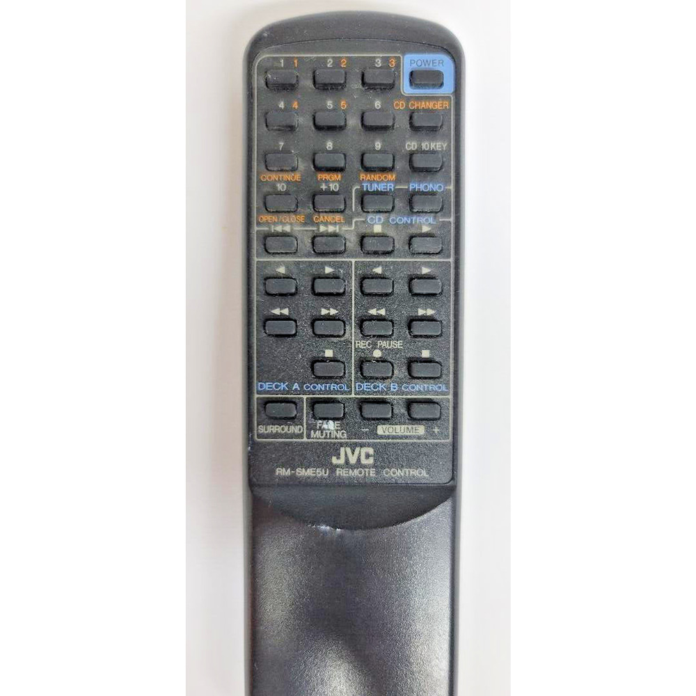JVC RM-SME5U Original Genuine Remote Control‎ - Not Tested - Picture 2 of 5